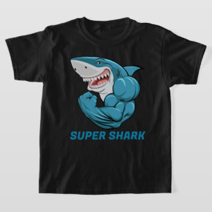 T-shirt super requin pour enfant