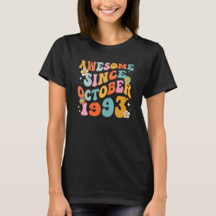 T-shirt Super Rétro Awesome Depuis 1993 29 Ans 29ème