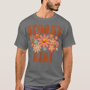 T-shirt Super rétro Gigi Automne Halloween Thanksgivi
