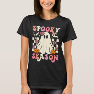 T-shirt Super saison Éffrayante mignonne Fantôme Citrouill