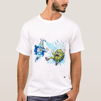 T-shirt Super Sanitizer vs. Germ Monster