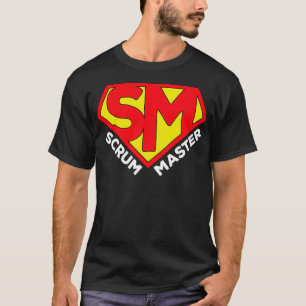 T-shirt Super Scrum Master Agile Scrum Master Balsamique B