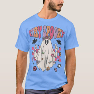 T-shirt Super Séjour Éffrayant Halloween Retro Boho Flow