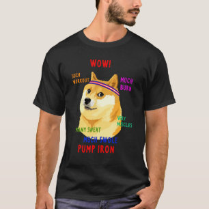 T-shirt Super Shiba Inu Dog Fitout Fitout Fitness Shiba In