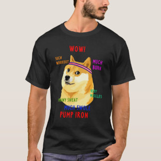 T-shirt Super Shiba Inu Dog Fitout Fitout Fitness Shiba In