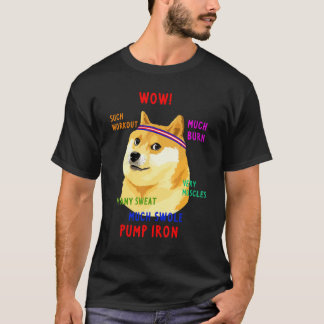 T-shirt Super Shiba Inu Dog Fitout Fitout Fitness Shiba In