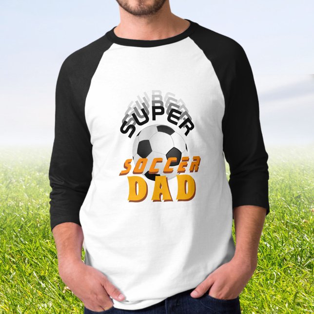 T-shirt Super Soccer Papa Football Ball Sports Père (Créateur téléchargé)