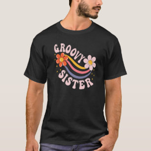 T-shirt Super soeur les années 70 Nostalgie esthétique des