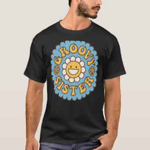 T-shirt Super soeur les années 70 Nostalgie esthétique des
