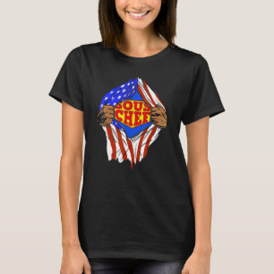 T-shirt Super Sous Chef Héros Emploi 1