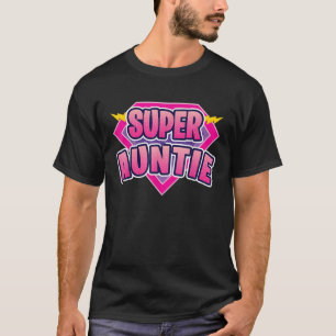 T-shirt Super Tante Superhero Grand-mère Comic Book Funn