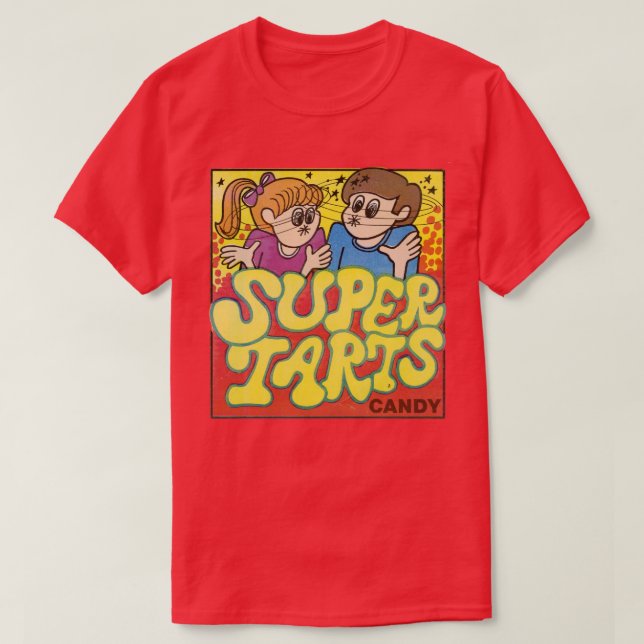T-shirt Super Tarts Candy (Design devant)