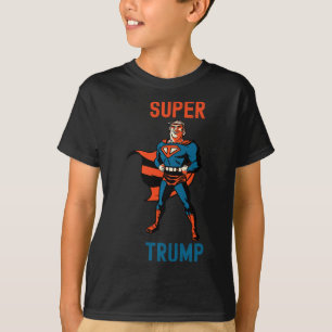 T-shirt Super Trump Drôle de Super-héros Donald Trump Inau