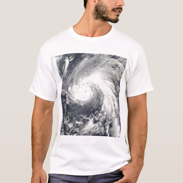 T-shirt Super typhon Megi (Devant)