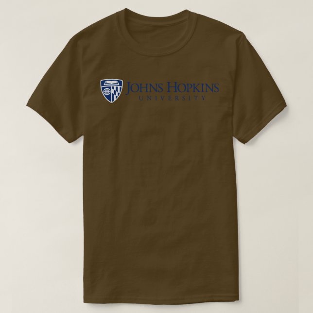 T-shirt Super Université Johns Hopkins (Design devant)
