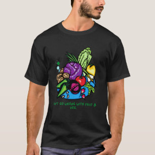 T-shirt Super Végétalien Végétarien Ne Peut Se Tromper Ave