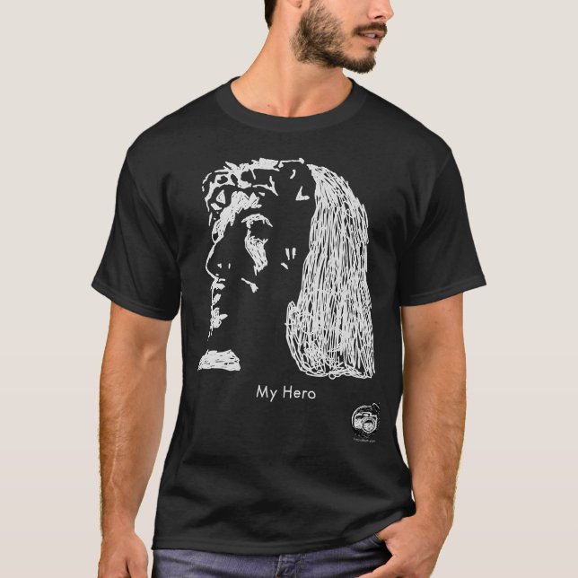 T-shirt SUPER VENTE Jesus Hero Premium Qualité  (Devant)