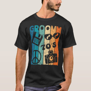 T-shirt Super Vintage les années 70 Nostalgie esthétique 1
