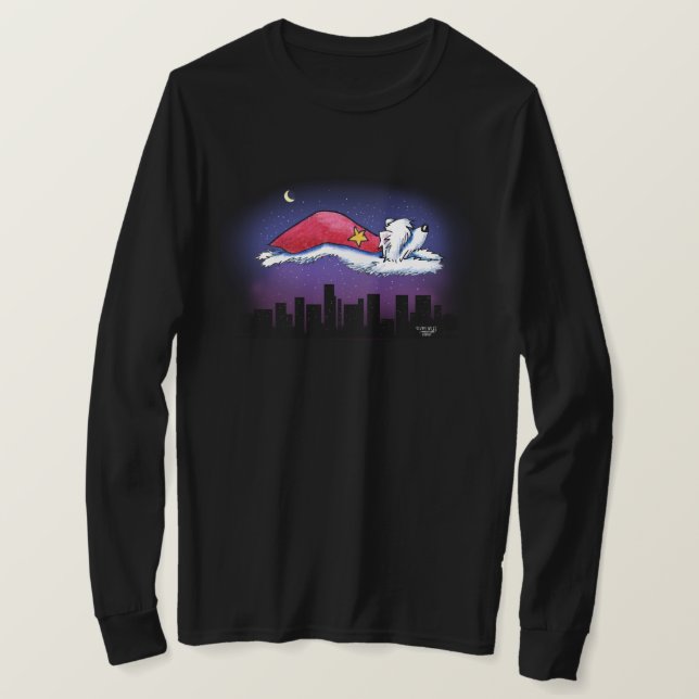T-shirt Super Westie KiniArt (Design devant)