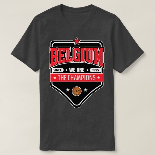 T-shirt SuperBadge Belgique (Design devant)