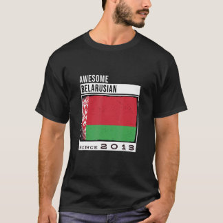 T-shirt Superbe Biélorusse depuis 2013 Biélorusse 9ème Bir