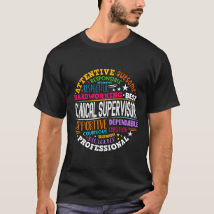 T-shirt Superbe Cadeau d'Appréciation pour Superviseur Cli