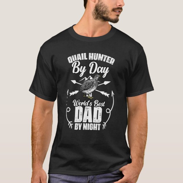 T-shirt Superbe Chasseur De Queue Bobwhite Jour Par Jour P (Devant)