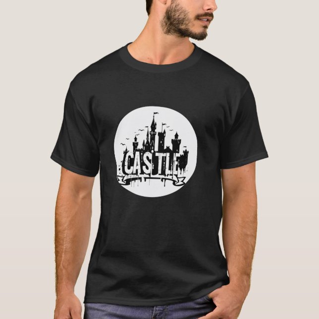 T-shirt Superbe costume de château (Devant)