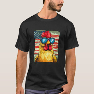 T-shirt Superbe Costume de Poulet Américain