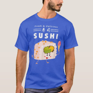 T-shirt Superbe Délicieux Sushi Crème Dessert De Crème De 