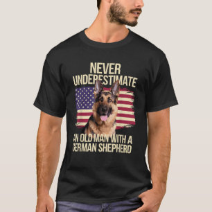 T-shirt Superbe design de berger allemand pour hommes gran