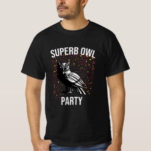 T-shirt Superbe fête de la Chouette