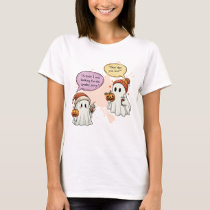 T-shirt Superbe fête effrayante - Gentil fantôme Halloween