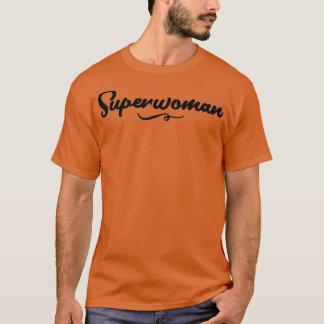 T-shirt Superbe Superwoman conception de devis deux