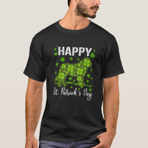 T-shirt Superbe Terre-Neuve Saint Patrick's Day Chien Papa
