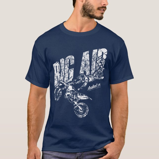 T-shirt Supercross BIG AIR Motocross (Devant)