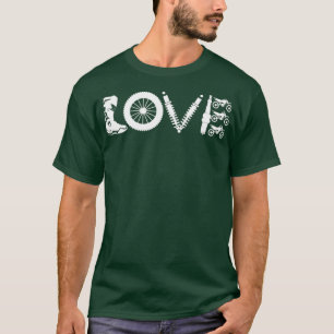 T-shirt Supercross Motocross Gear Love Race Motorcycle