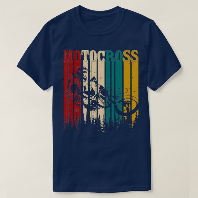T-shirt Supercross Motocross Mx vintage  (Design devant)