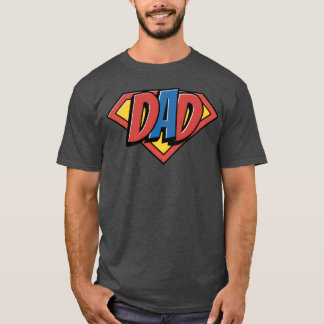 T-shirt SuperDad aime les amis