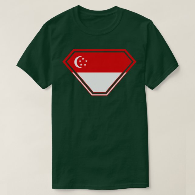 T-shirt SuperEmpower Singapour (Design devant)