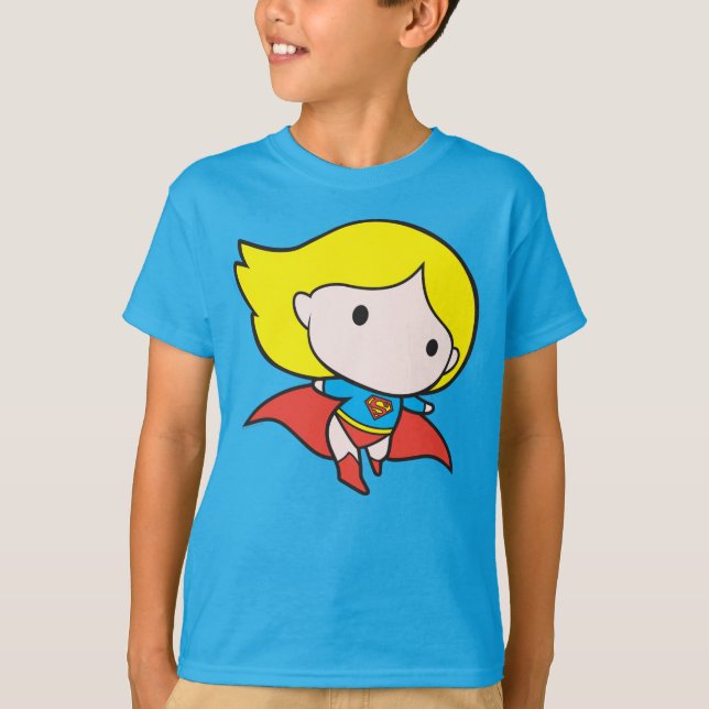 T-shirt Superfille Chibi à deux côtés (Devant)
