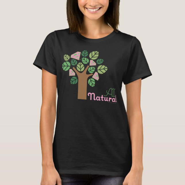 T-shirt Supergirl All Natural Tree (Devant)