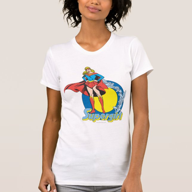 T-shirt Supergirl avec logo (Devant)