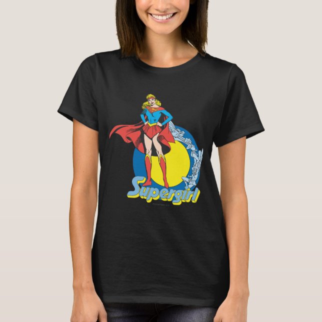 T-shirt Supergirl avec logo (Devant)