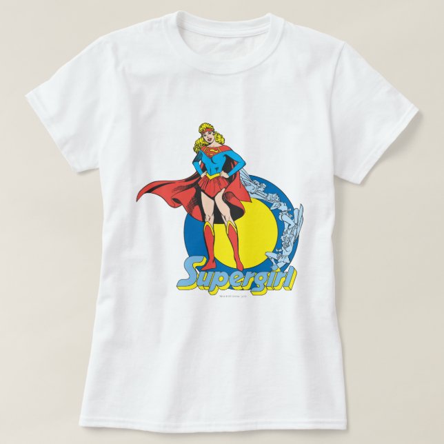 T-shirt Supergirl avec logo (Design devant)