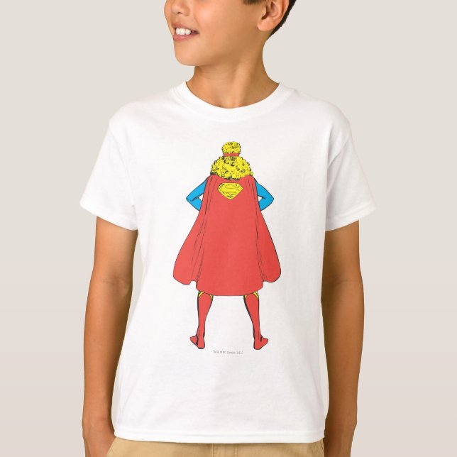 T-shirt Supergirl Back View (Devant)