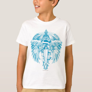 T-shirt Supergirl Blue Wings
