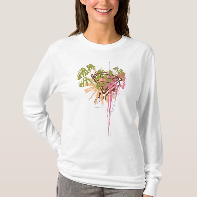 T-shirt Supergirl Color (Devant)