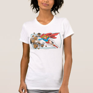 T-shirt Supergirl détruit Boulder