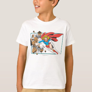 T-shirt Supergirl détruit Boulder